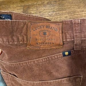 Lucky Brand Jeans Corduroy